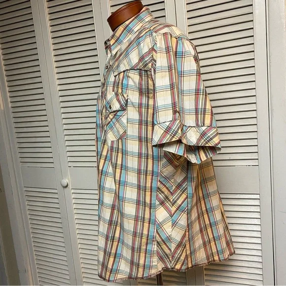 Wrangler Size XL Short Sleeve Vintage Like - Picture 3 of 7